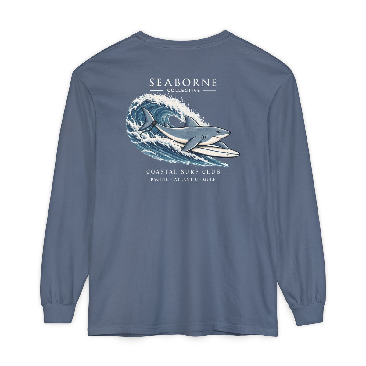 Shark Surf Long Sleeve Tee
