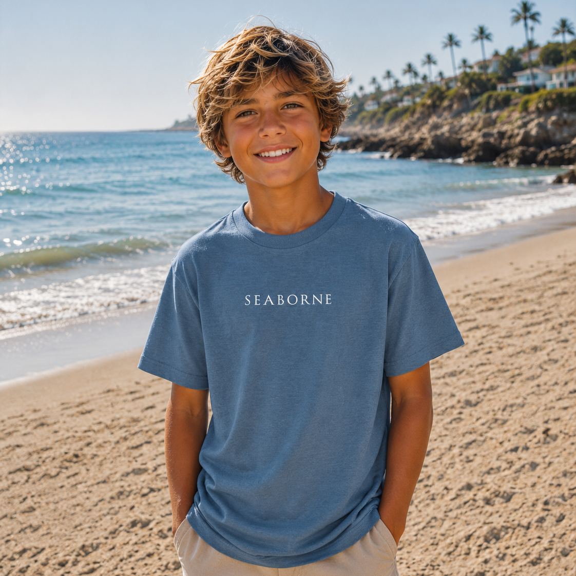 T-shirt Aileron de requin pour enfant