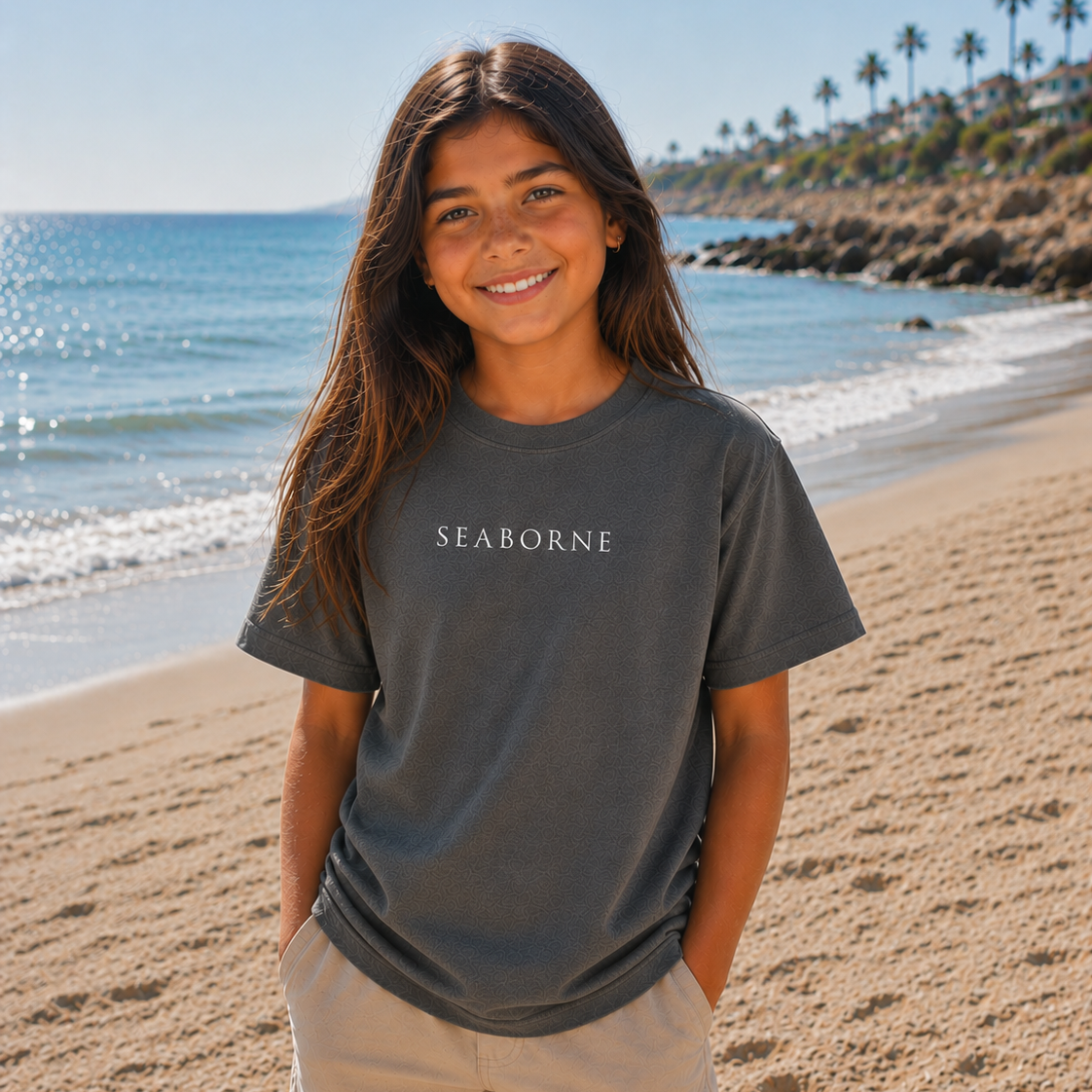 T-shirt Aileron de requin pour enfant