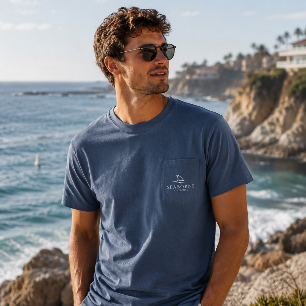 Shark Pocket Tee