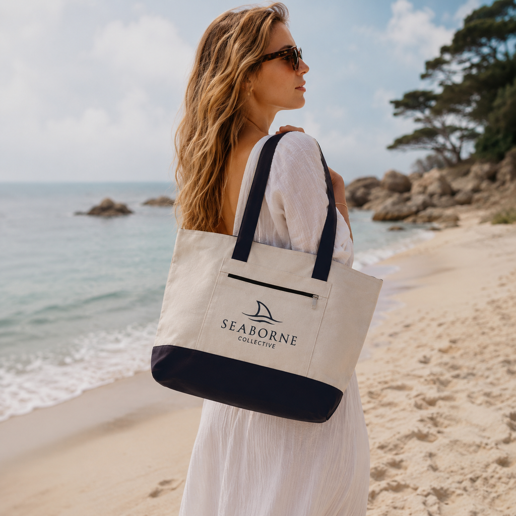 Shark Beach Tote