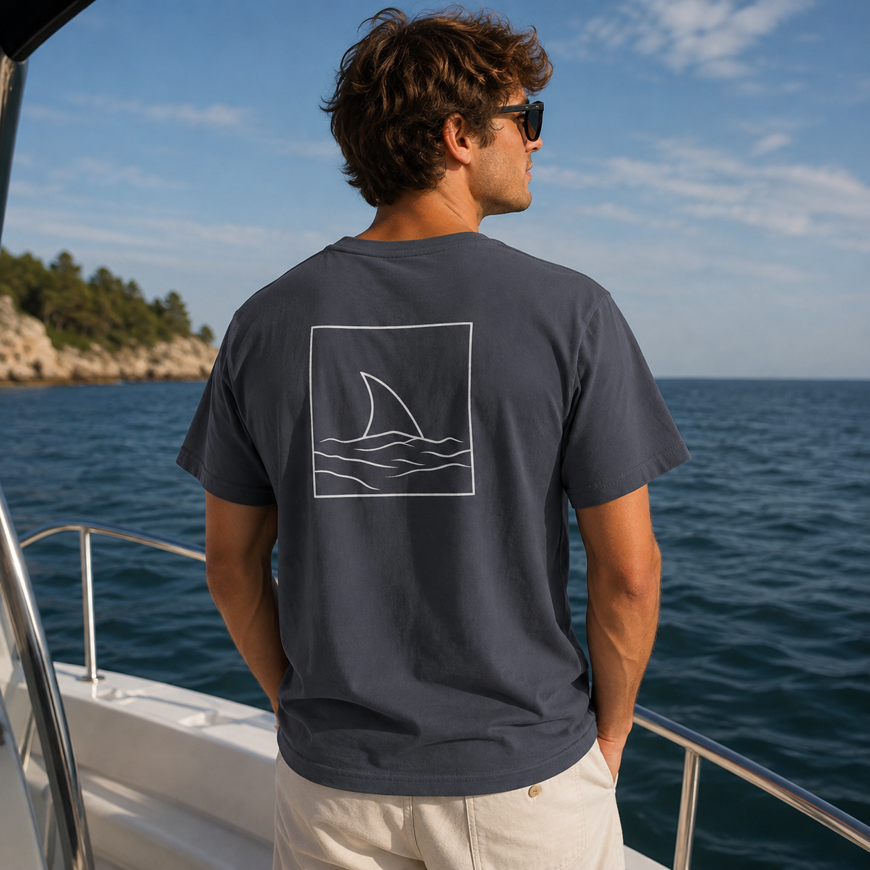 Shark Fin Classic Tee