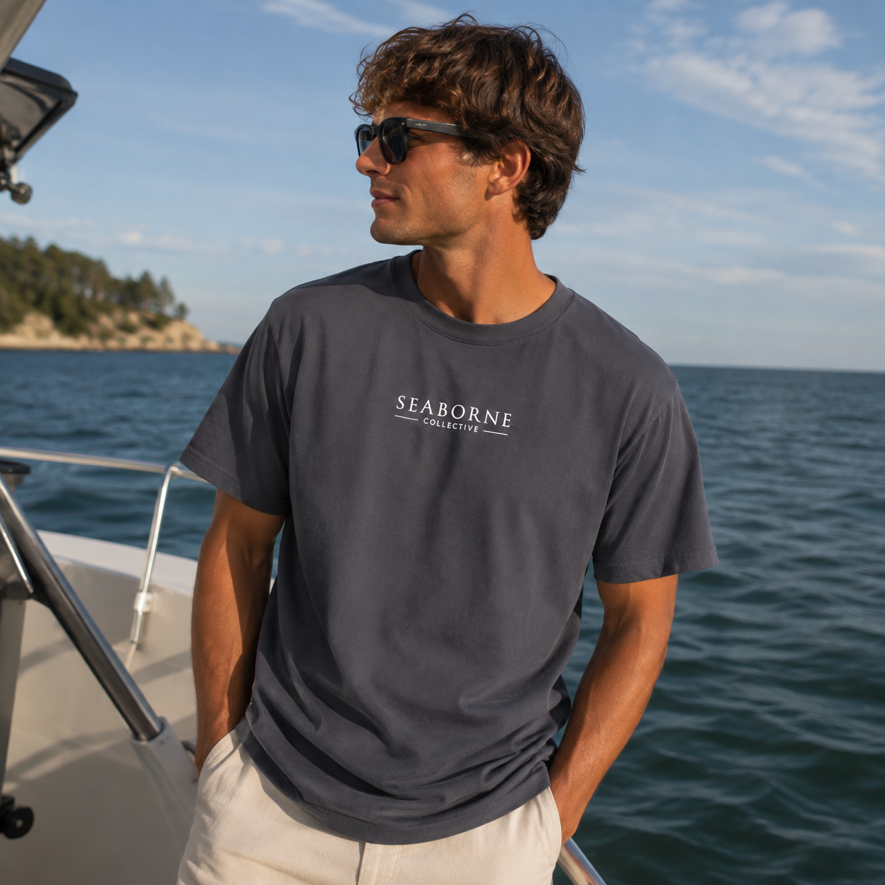 Shark Fin Classic Tee