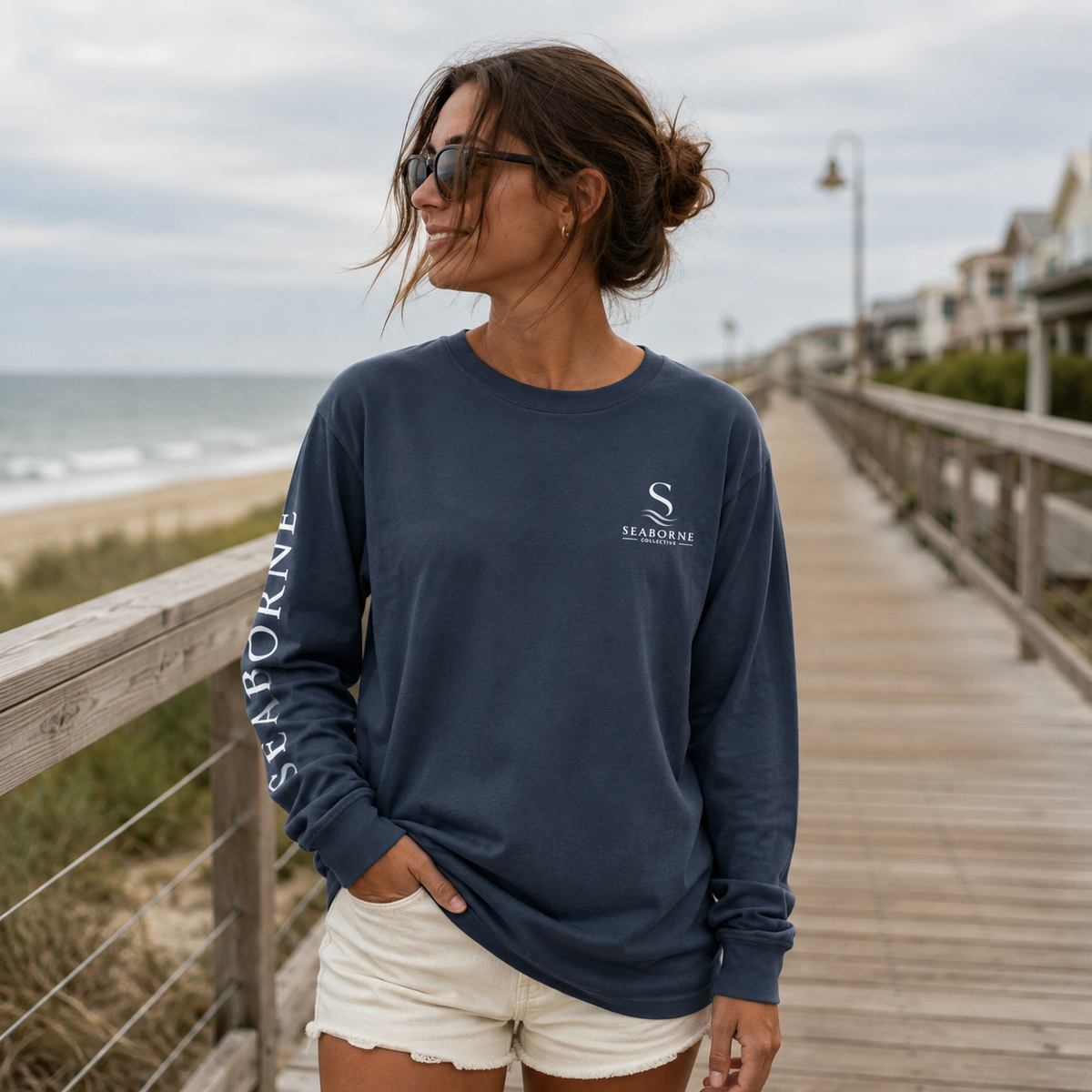 T-shirt manches longues Seaborne
