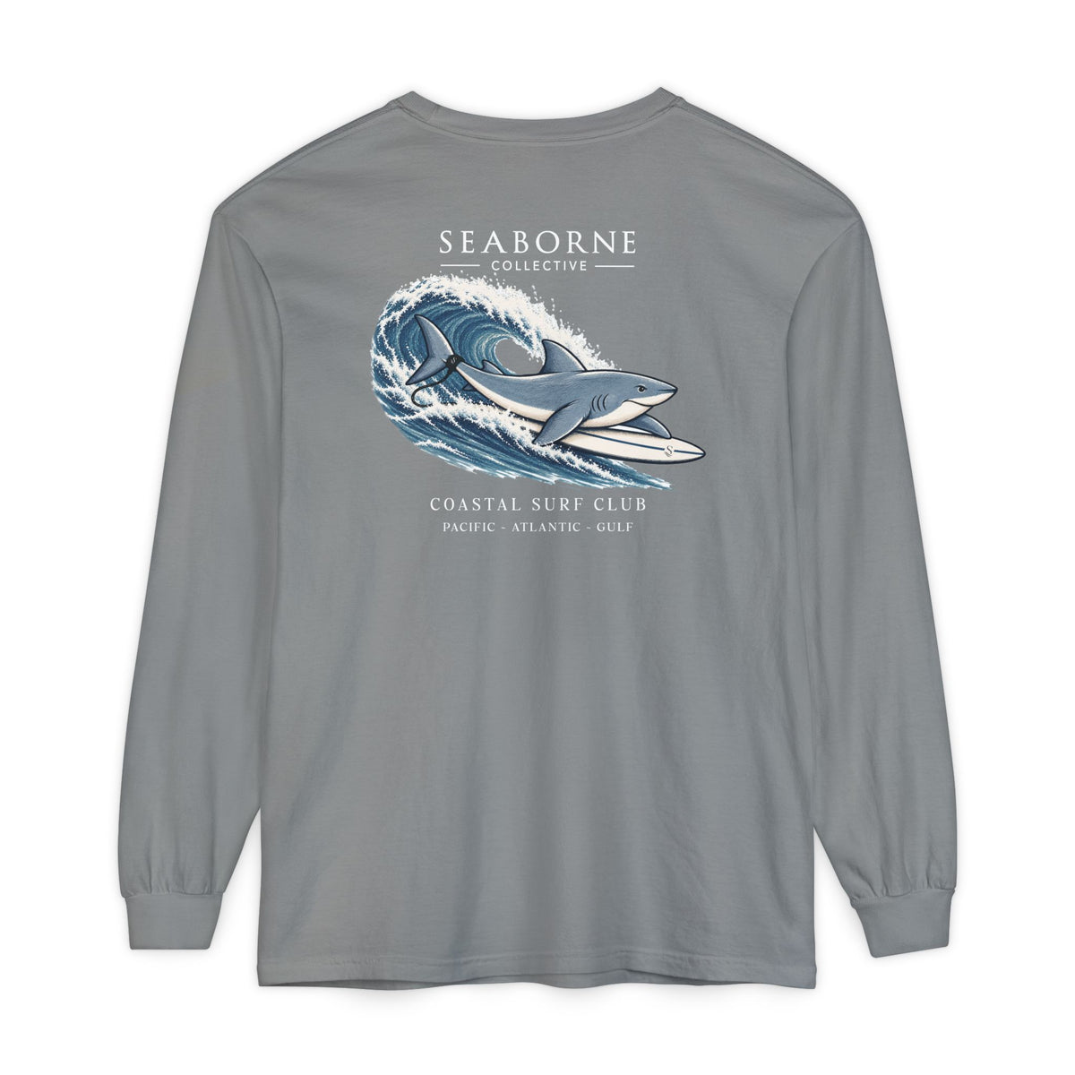 Shark Surf Long Sleeve Tee