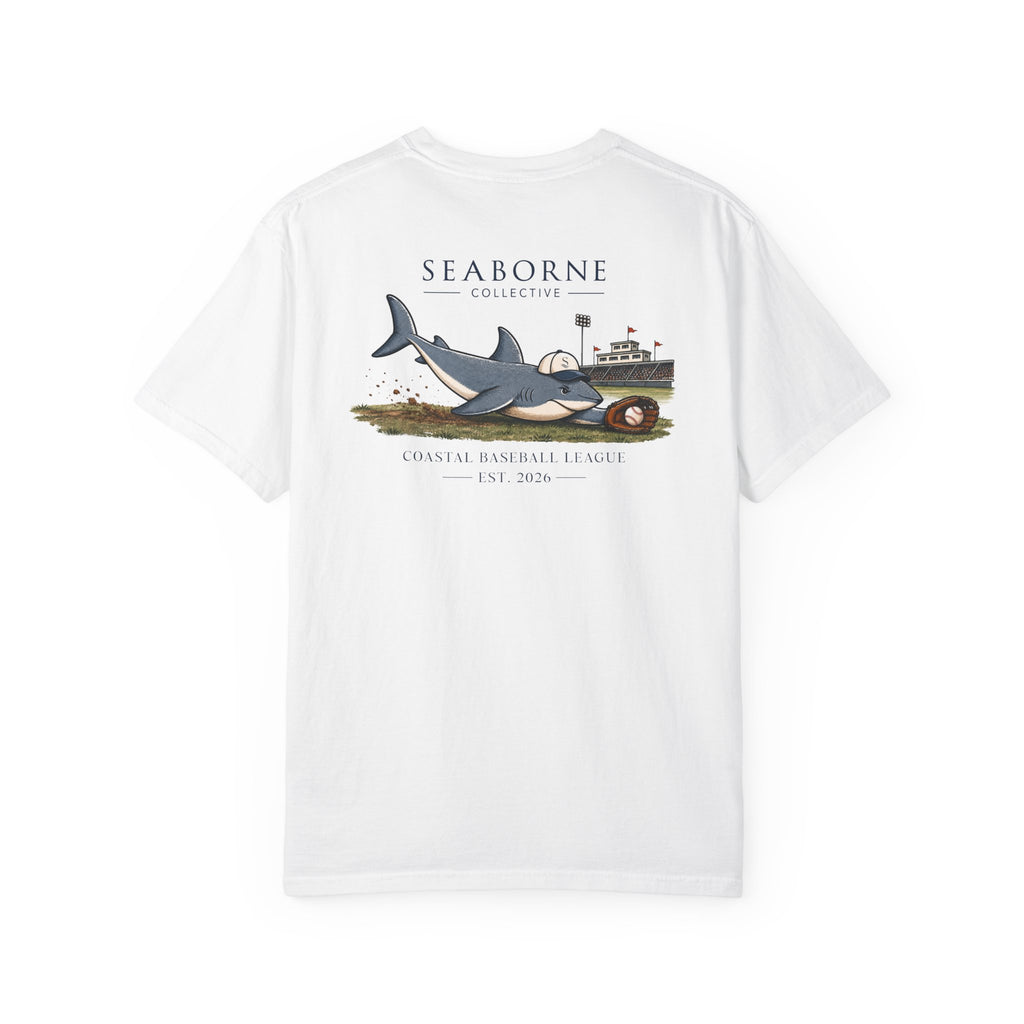 Shark Baseball Tee