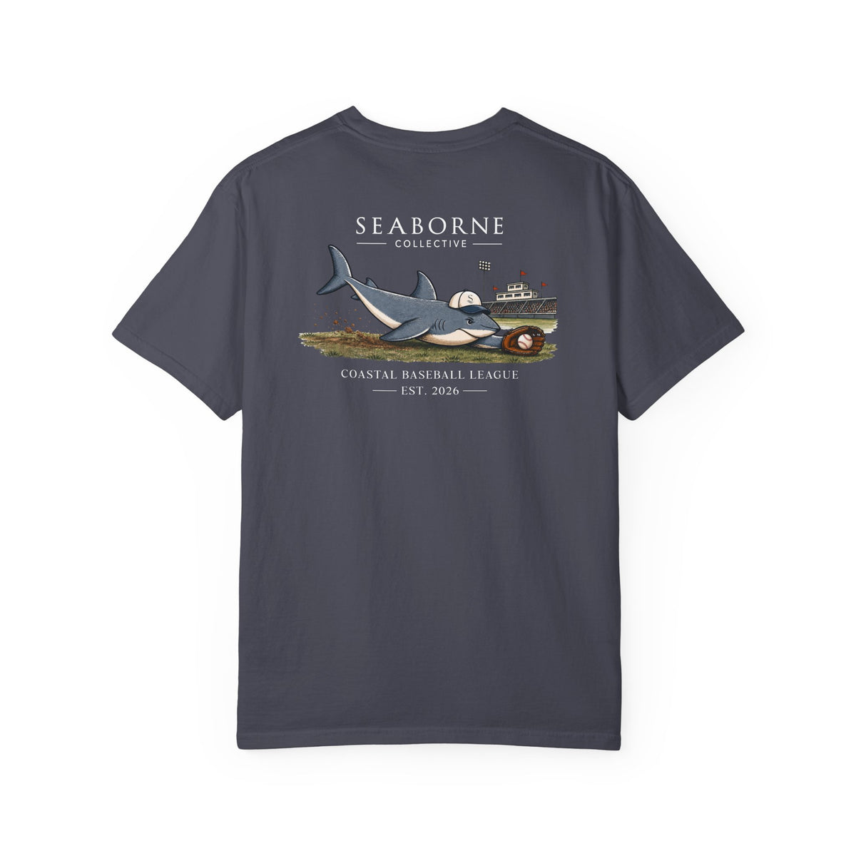 Shark Baseball Tee