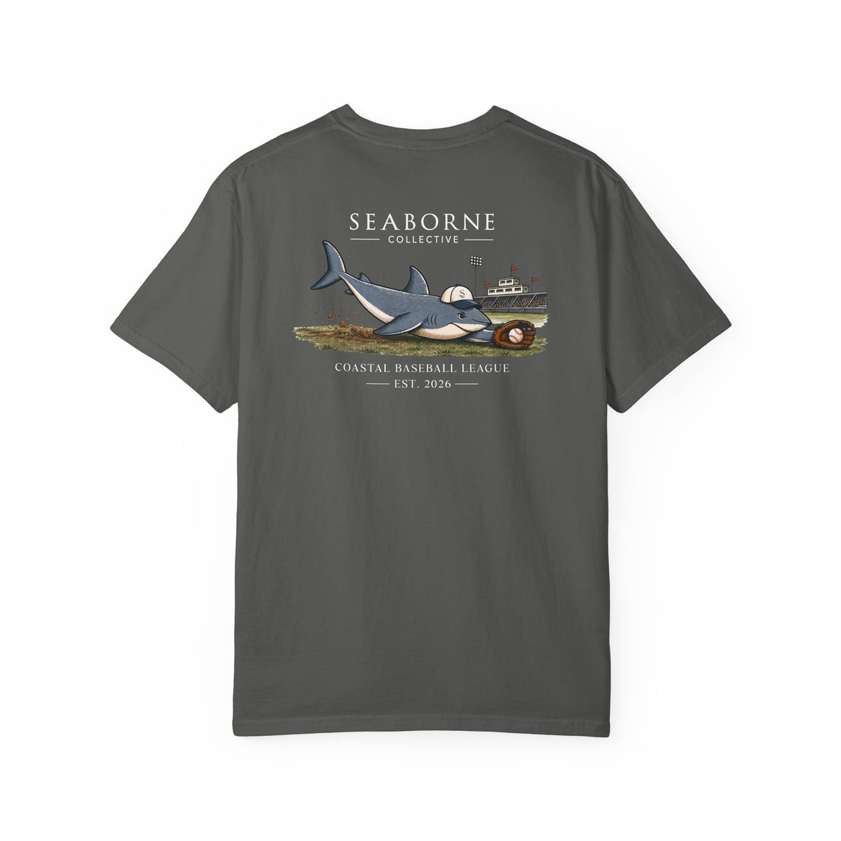 Shark Baseball Tee
