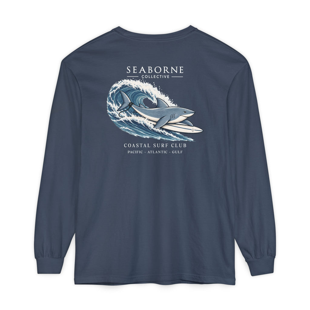 Shark Surf Long Sleeve Tee